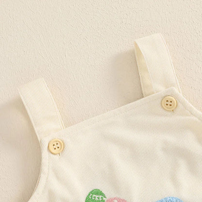 Embroidered Cartoon Bodysuit