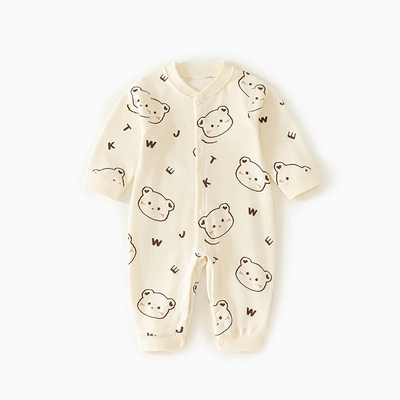 Autumn Cartoon Newborn Baby Romper