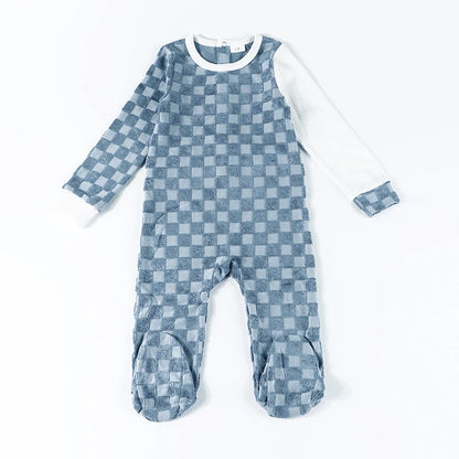 Onesies Checkered Jumpsuit