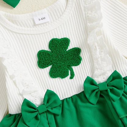 Clover Bodysuit with Headband