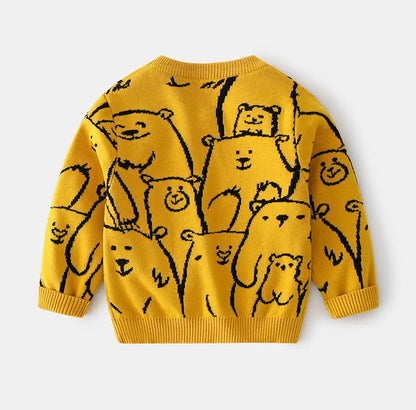 Kitty Cartoon Sweater