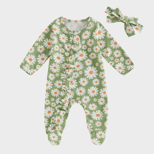 Floral Ruffle Jumpsuit