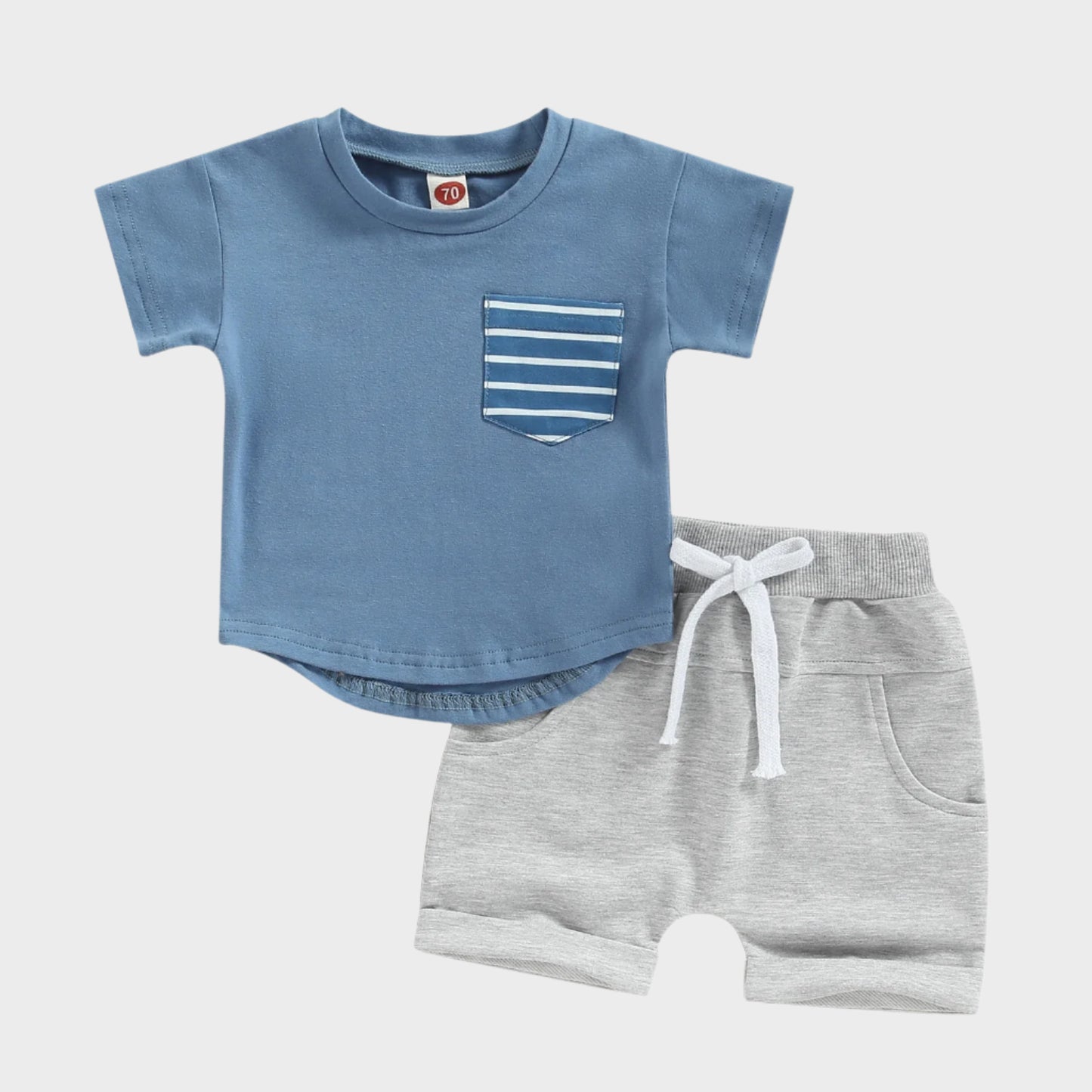 2 Piece Summer Stripes Outfit