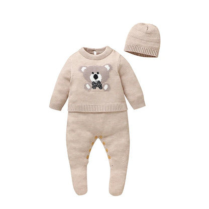 2 Piece O-neck Growsuit