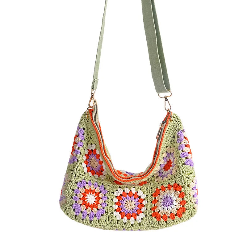 Crossbody Square Crochet Bag
