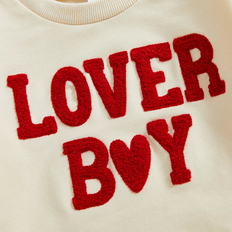 Autumn Lover Boy Embroidered Bodysuit