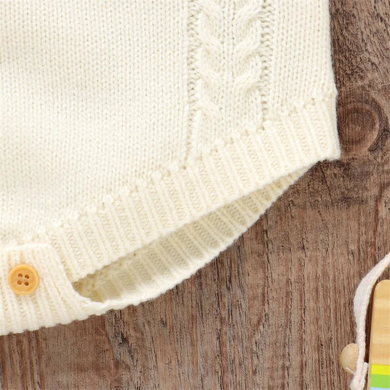 Knitted Embroidered Bodysuit