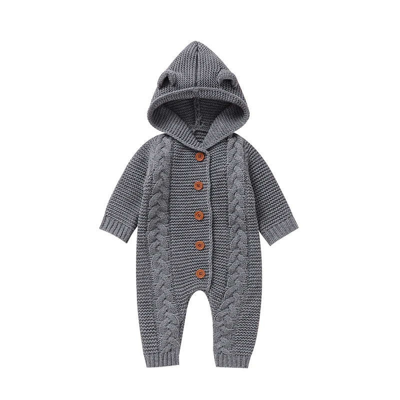 Autumn Hooded Jumpsuit