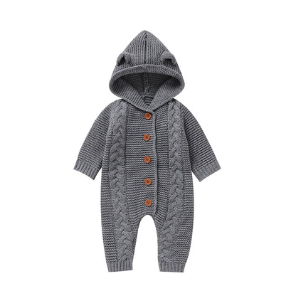 Autumn Hooded Jumpsuit