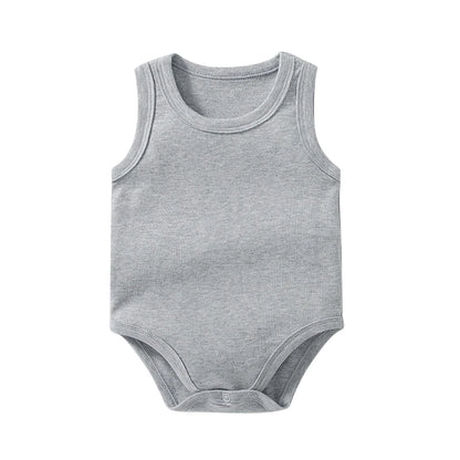 Sleeveless Onesie Vest Bodysuit