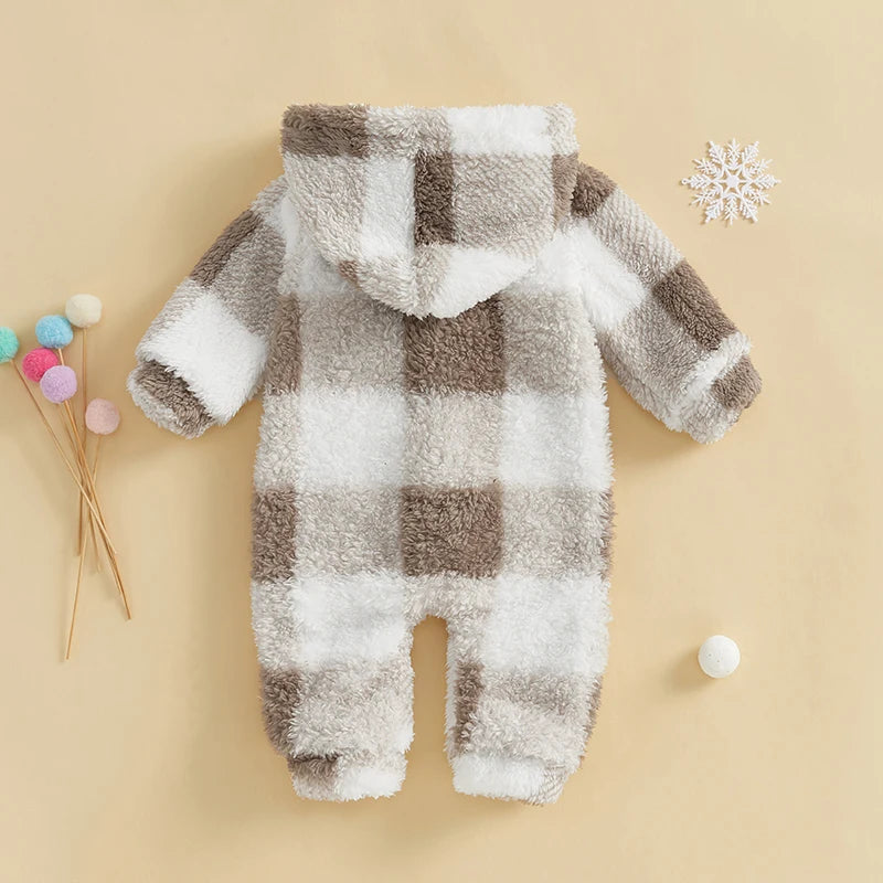 Checkered Winter Jumpsuit