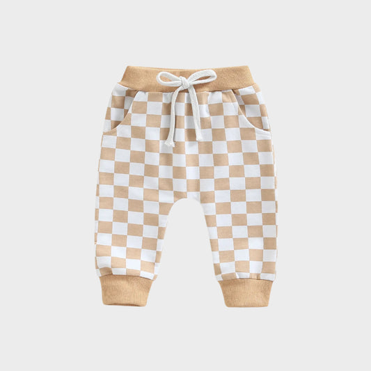 Checkered Autumn Trouser