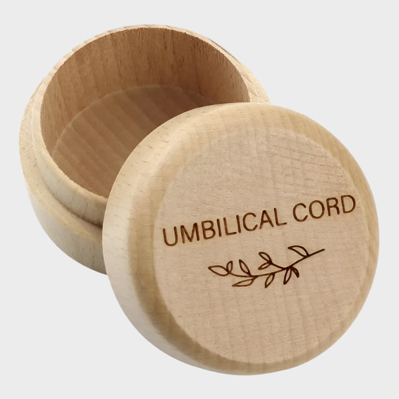 Wooden Umbilical Cord Memorial Box