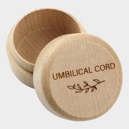 Wooden Umbilical Cord Memorial Box