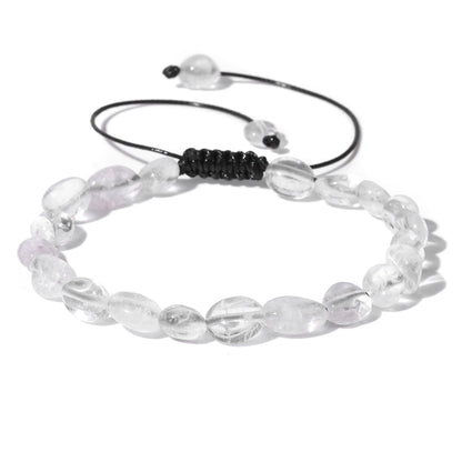 Apatite Stone Bead Bracelet Natural Aquamarines