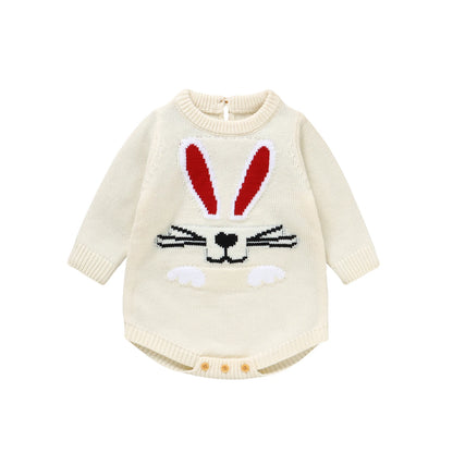 Knitted Embroidered Bodysuit