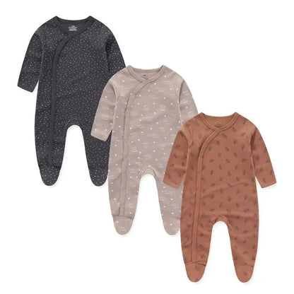 3 Pack kiddiezoom™ Long Sleeve Jumpsuits