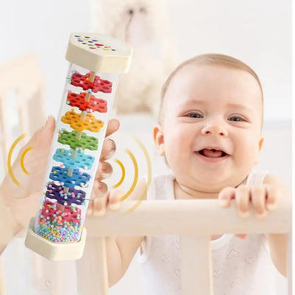 Wooden Rain Stick Rattle