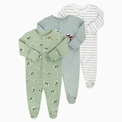 3 Pieces Essential Newborn Jumpsuit