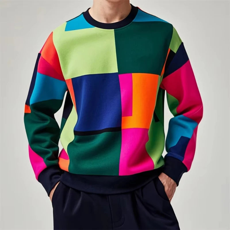 Pullover Sweatshirt Geometry