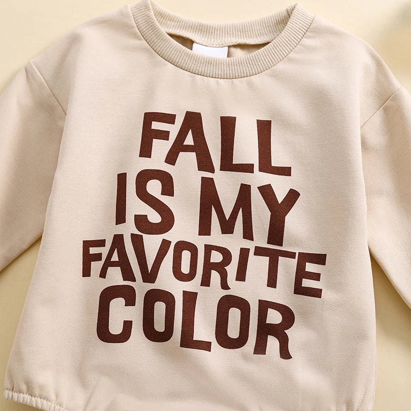 Body ras du cou à manches longues et lettres