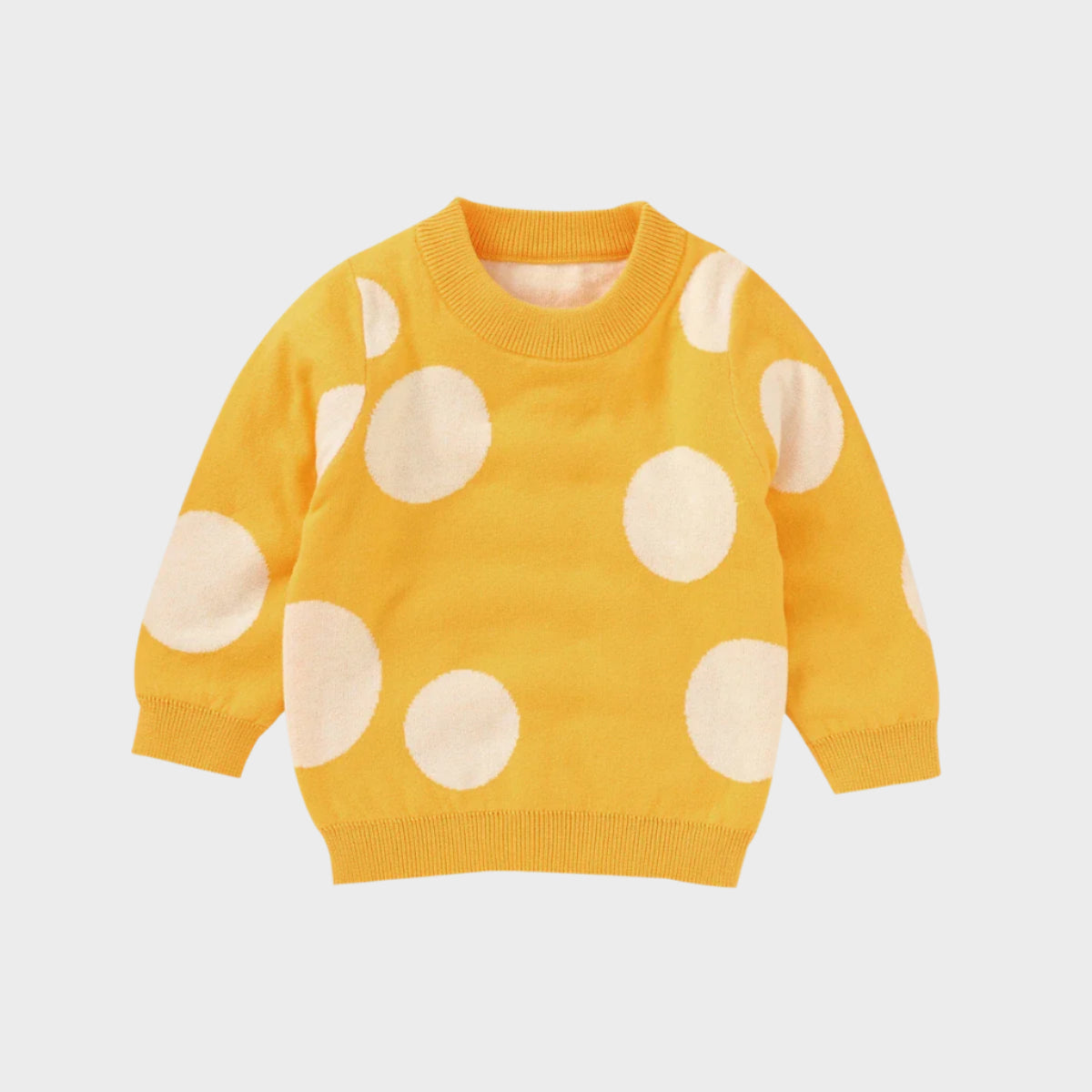 Polka Dots Long Sleeve Sweatshirt