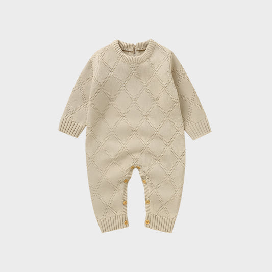 Diamond Knitted Jumpsuit