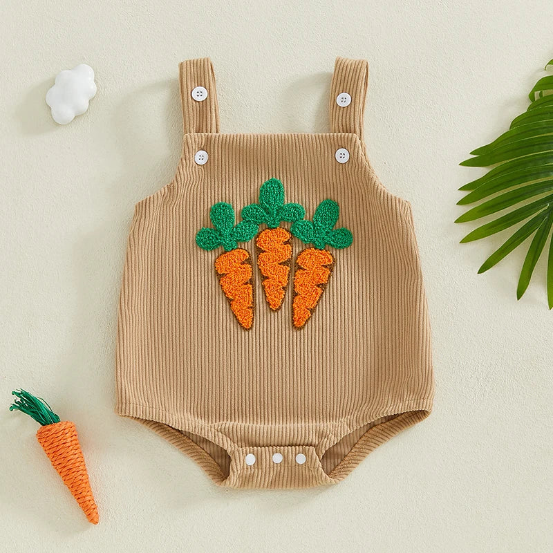 Newborn Embroidered Bunny Bodysuit