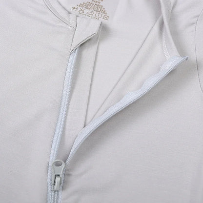 Combinaison à manches courtes en bambou