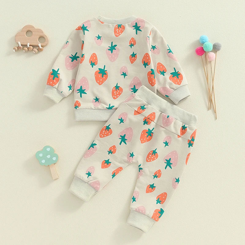 2 Piece Strawberry Outfit