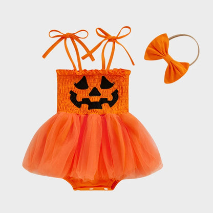 Fashion Pumpkin Romper