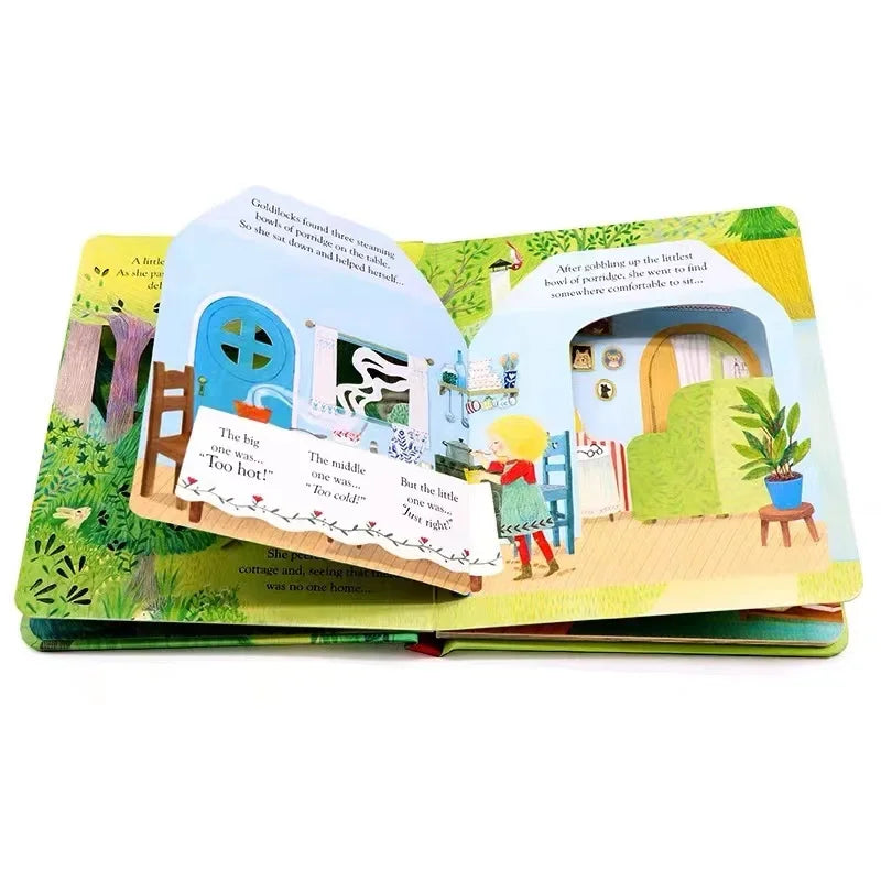 3D Flap Reading Book