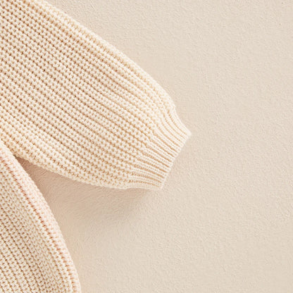 Pull à manches longues avec broderie florale