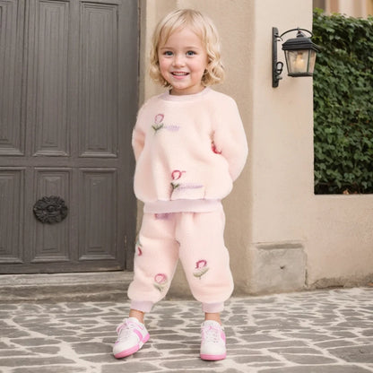 2 Piece Fleece Autumn Set