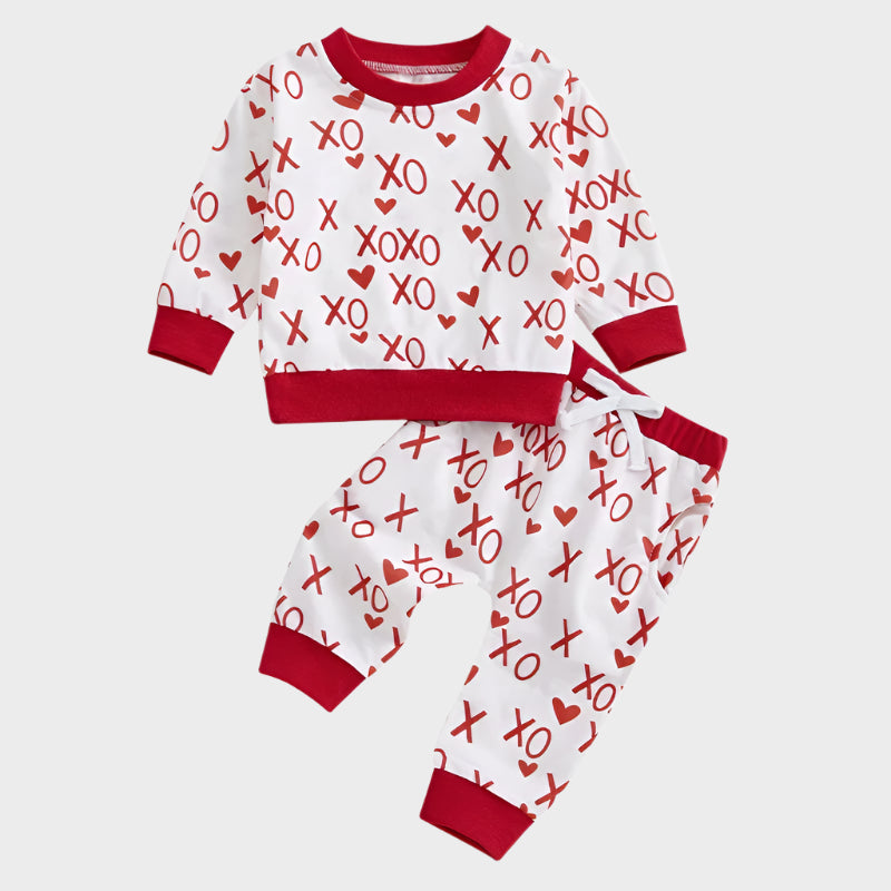 2 Piece Heart Outfit