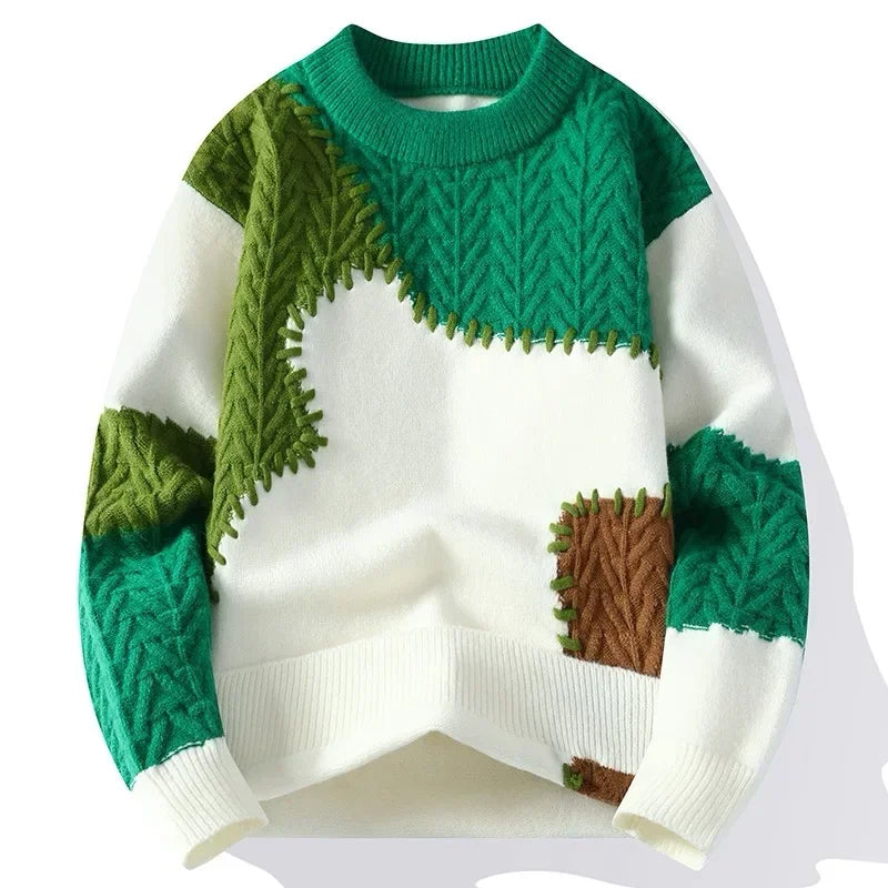 Vintage Men Pullover Sweater