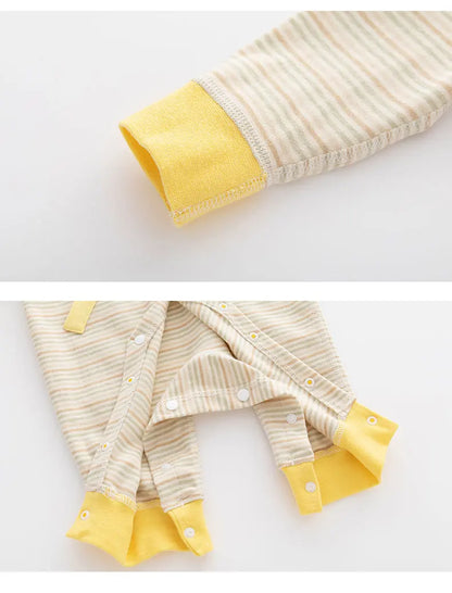 Striped Crawling Jumpsuit