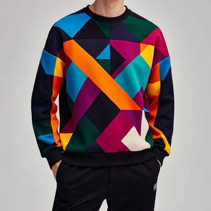 Pullover Sweatshirt Geometry