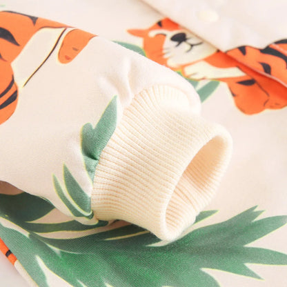 Infants Floral & Fauna Jumpsuit