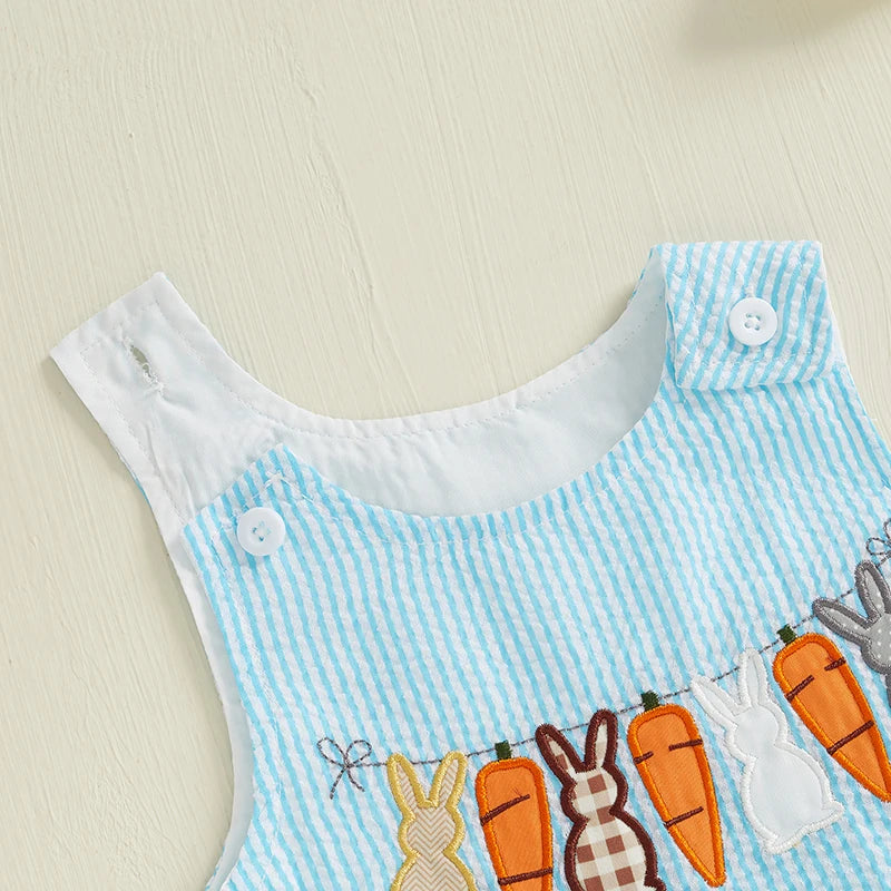 Easter Embroidered Rompers