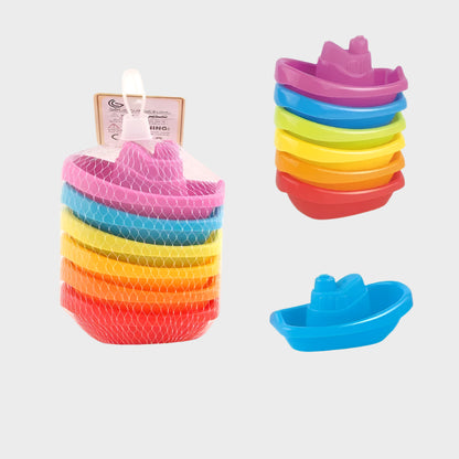 Stackable Bath Boats Toy