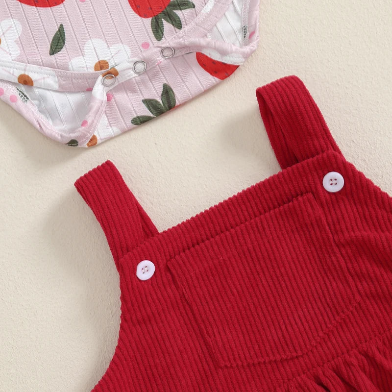 2 Piece Floral Ruffled Suit