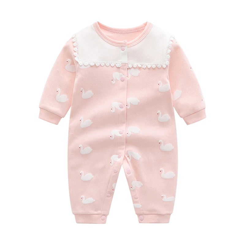 Strawberry Blossom Autumn Jumpsuit