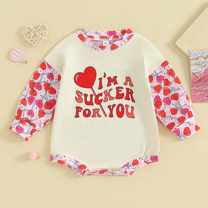 Valentine Heat Lollipop Bodysuit