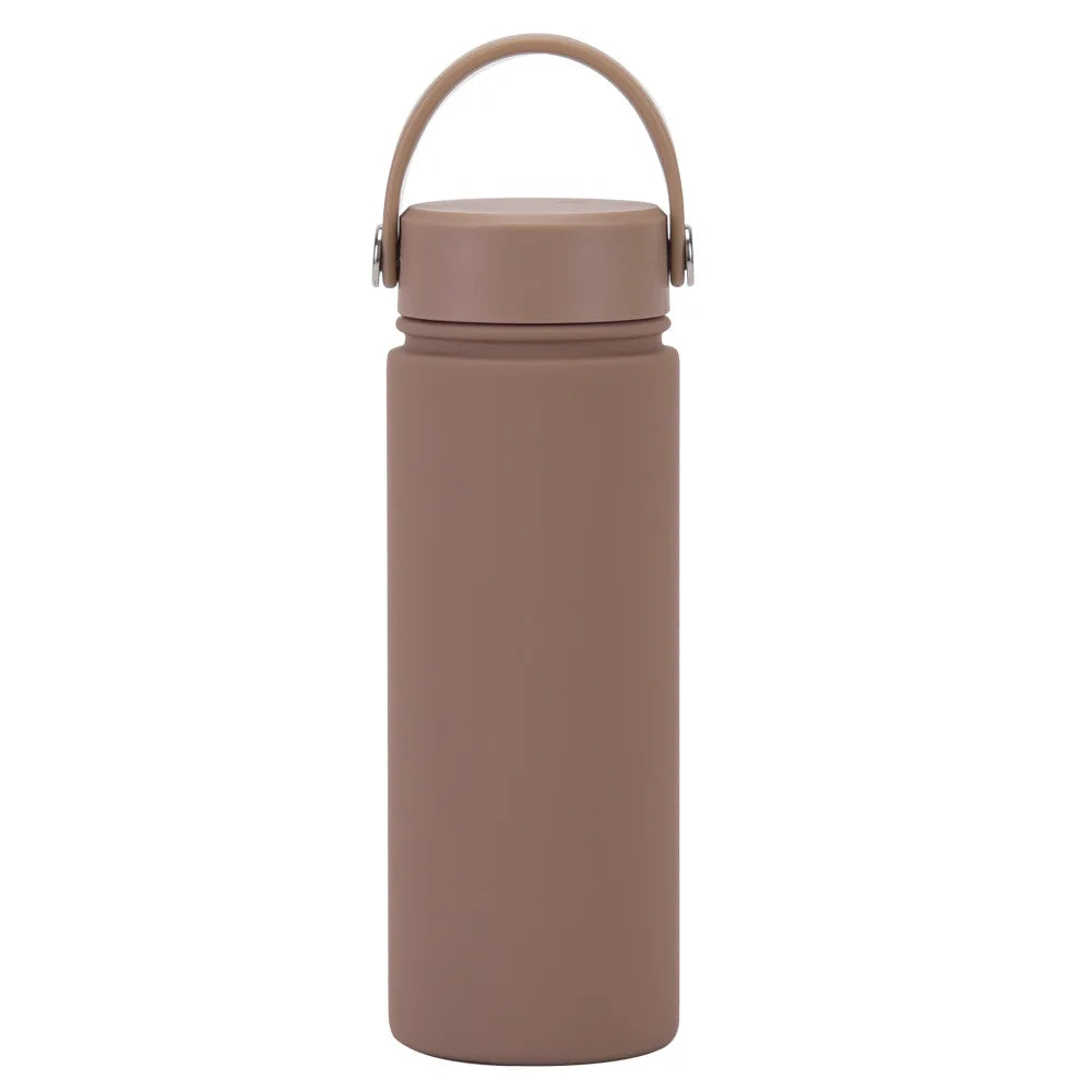 500ml Insulated Water Bottle With Handle Cover