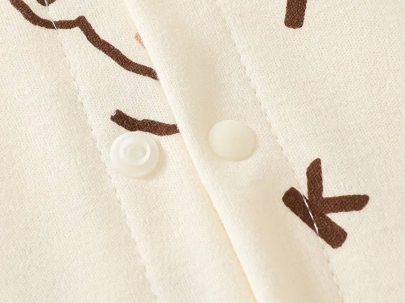 Autumn Cartoon Newborn Baby Romper