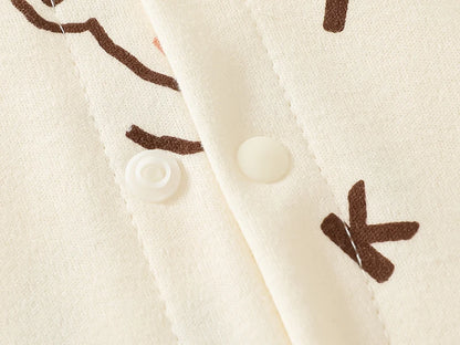 Autumn Cartoon Newborn Baby Romper