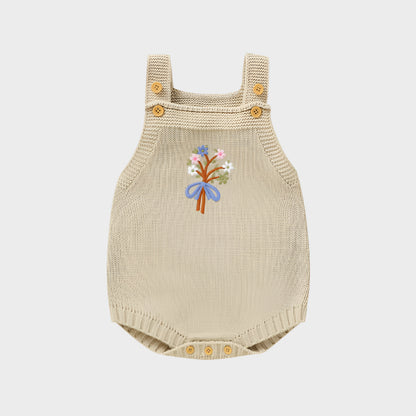 Floral Embroidered Bodysuit