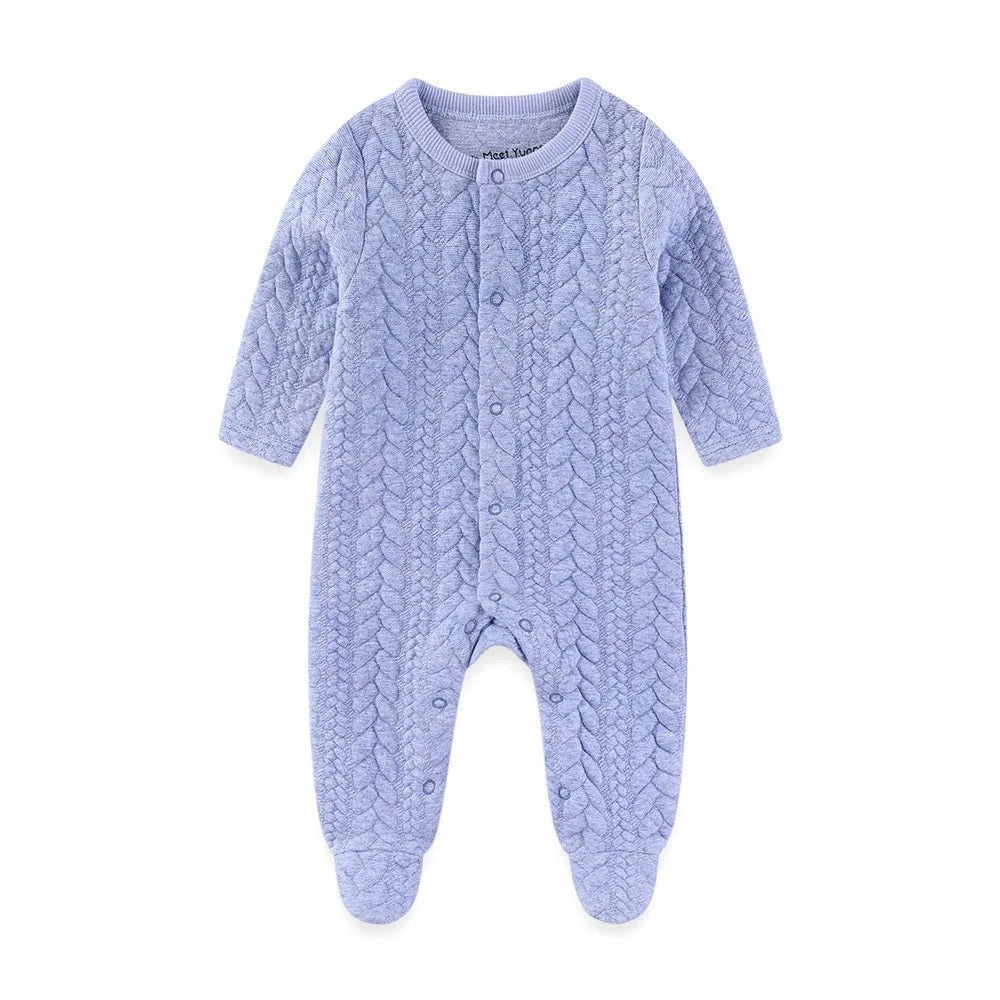 Knitted O-Neck Suit