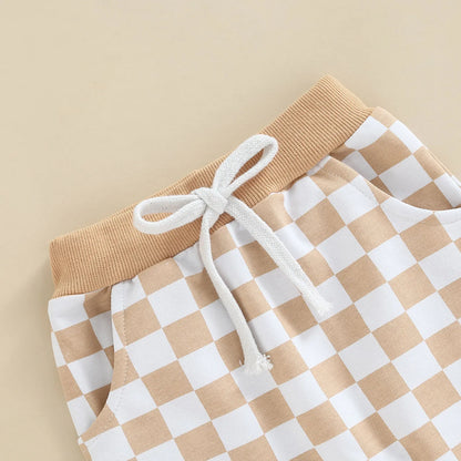 Checkered Autumn Trouser